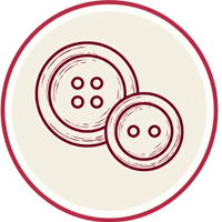 Venta de botones clásicos y botones decorativos para manualidades y ropa.