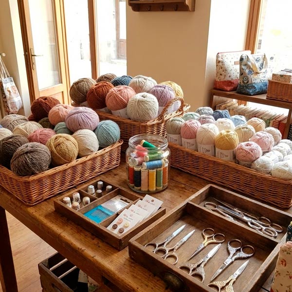 Últimas novedades en accesorios de costura, hilos y lanas de temporada en Mercería Esther.