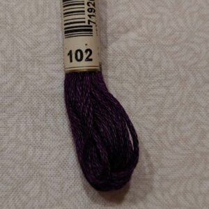 Hilo Anchor Mouline 102 - Violeta Profundo