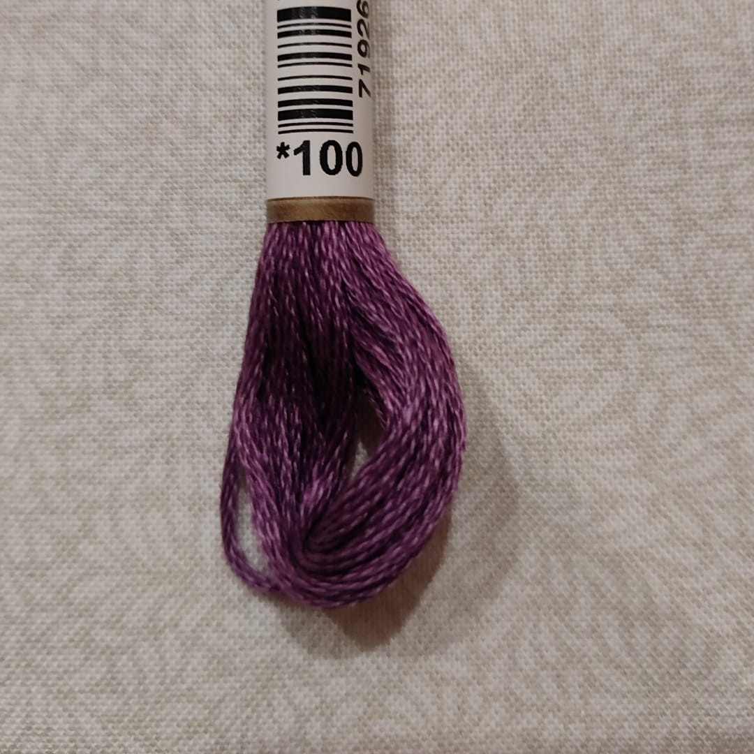 Hilo Anchor Mouline 100 - Violeta Malva Medio
