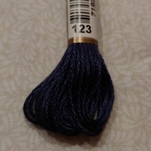 Hilo Anchor Mouline 123 - Azul Cobalto Oscuro