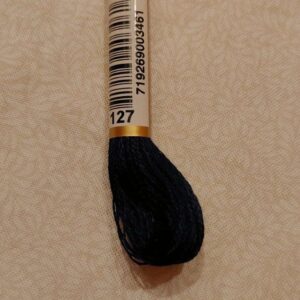 Hilo Anchor Mouliné - Color 127 (Azul Índigo Oscuro)