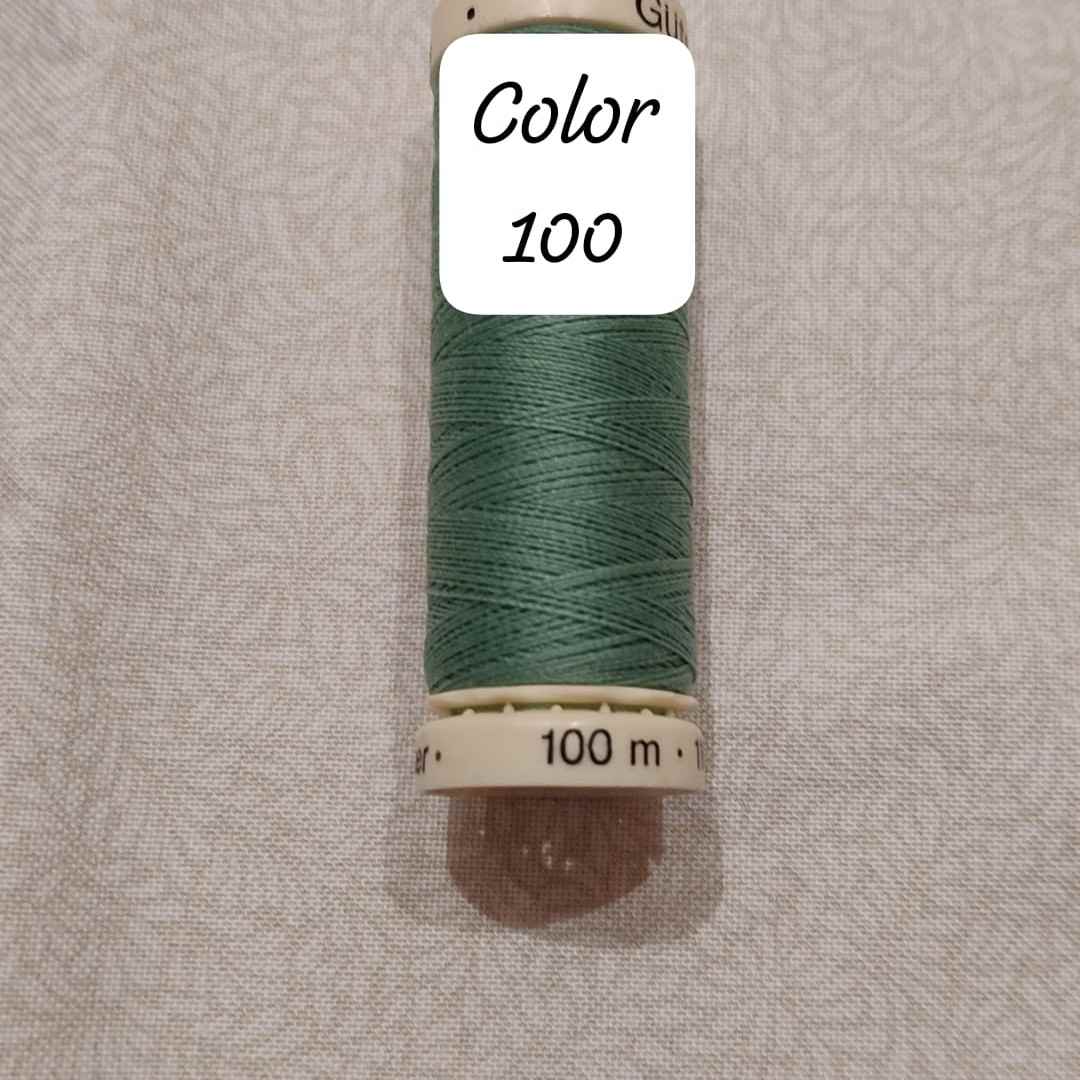 Hilo Gütermann Cosetodo 100m - Color 100 (Verde)