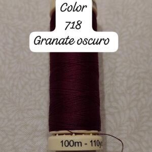 Hilo Gütermann Cose-todo 100m - Color 718 granate oscuro