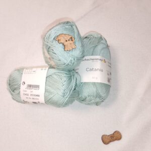 Algodón Catania de Schachenmayr (50g) - 100% Algodón Mercerizado color 00402 verde agua