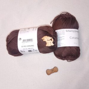 Algodón Catania de Schachenmayr (50g) - 100% Algodón Mercerizado color 00162 marrón chocolate
