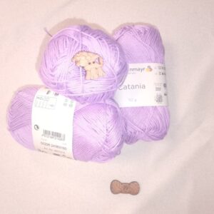 Algodón Catania de Schachenmayr (50g) - 100% Algodón Mercerizado color 00226 lila