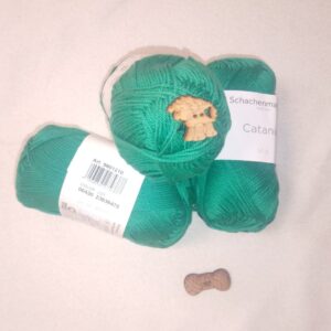 Algodón Catania de Schachenmayr (50g) - 100% Algodón Mercerizado color 00430 verde esmeralda