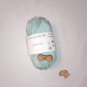 Algodón Catania de Schachenmayr (50g) - 100% Algodón Mercerizado color 00402 verde menta