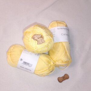 Algodón Catania de Schachenmayr (50g) - 100% Algodón Mercerizado color 00403 amarillo claro