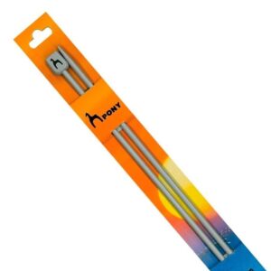 Agujas de Tejer de Aluminio numero 20 de 40 cm