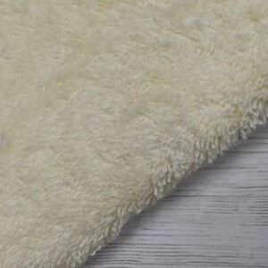 Tela de Toalla de Rizo 100% Algodón - Suavidad y Absorción Superior color amarillol