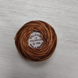 Hilo Valdani Perlé Tamaño 12 - Color O 154 (Medium Antique Gold)