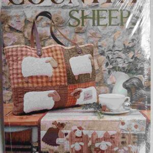 Revista "Country Sheeps" - Proyectos de Patchwork por Carla Savoldelli & Vânia Henriques