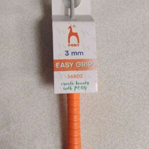 Aguja de Ganchillo Pony Easy Grip - 3 mm (Mango Ergonómico)