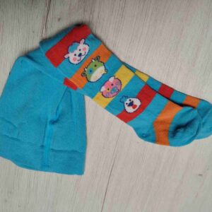 Leotardos Infantiles Turquesa con Animales de la Granja talla 000