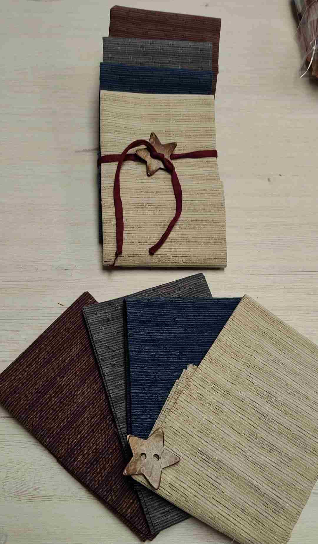 Pack Precortados de Tela Japonesa (50x55 cm) – Colección Texturas Descripción Corta