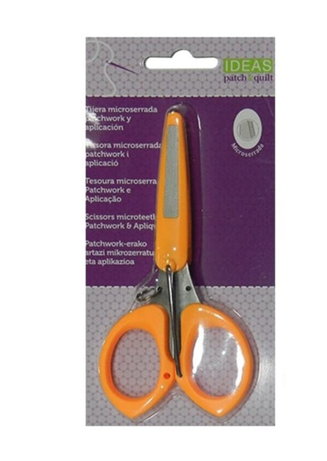 Tijeras Microserradas de Precisión para Patchwork y Aplicaciones – Ideas Patch & Quilt