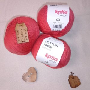 Hilo Katia Cotton 100% - (50g) Color 64 Teja