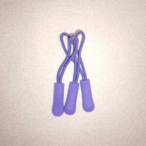 Tirador de Cremallera de Cordón Reemplazable (Color Morado) Precio Unidad
