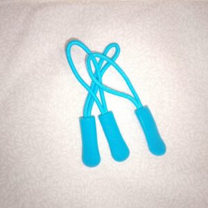 Tirador de Cremallera de Cordón Reemplazable (Color azul turquesa ) Precio Unidad