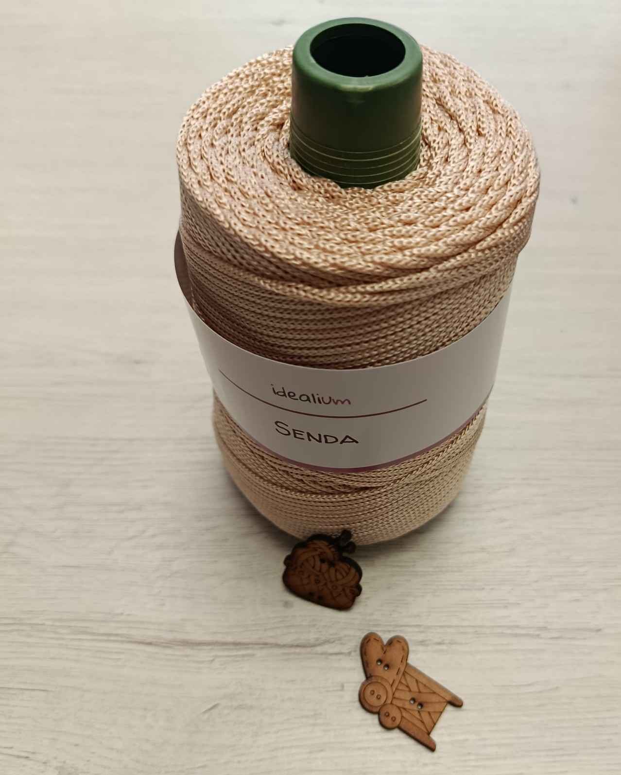Hilo Casasol Senda Idealium – Cordón Trenzado para Macramé y Ganchillo