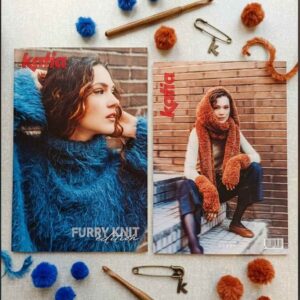 Revista Katia Furry Knit Edition – Patrones de Punto con Efecto Pelo