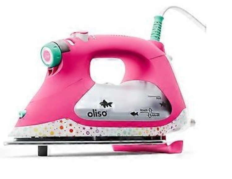 Plancha de Vapor Inteligente Oliso con Tecnología iTouch (Rosa)